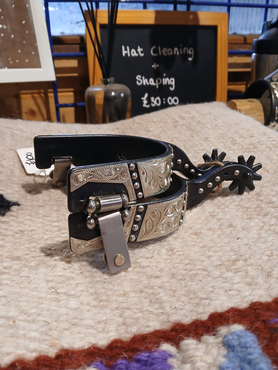 Black & Silver Spurs