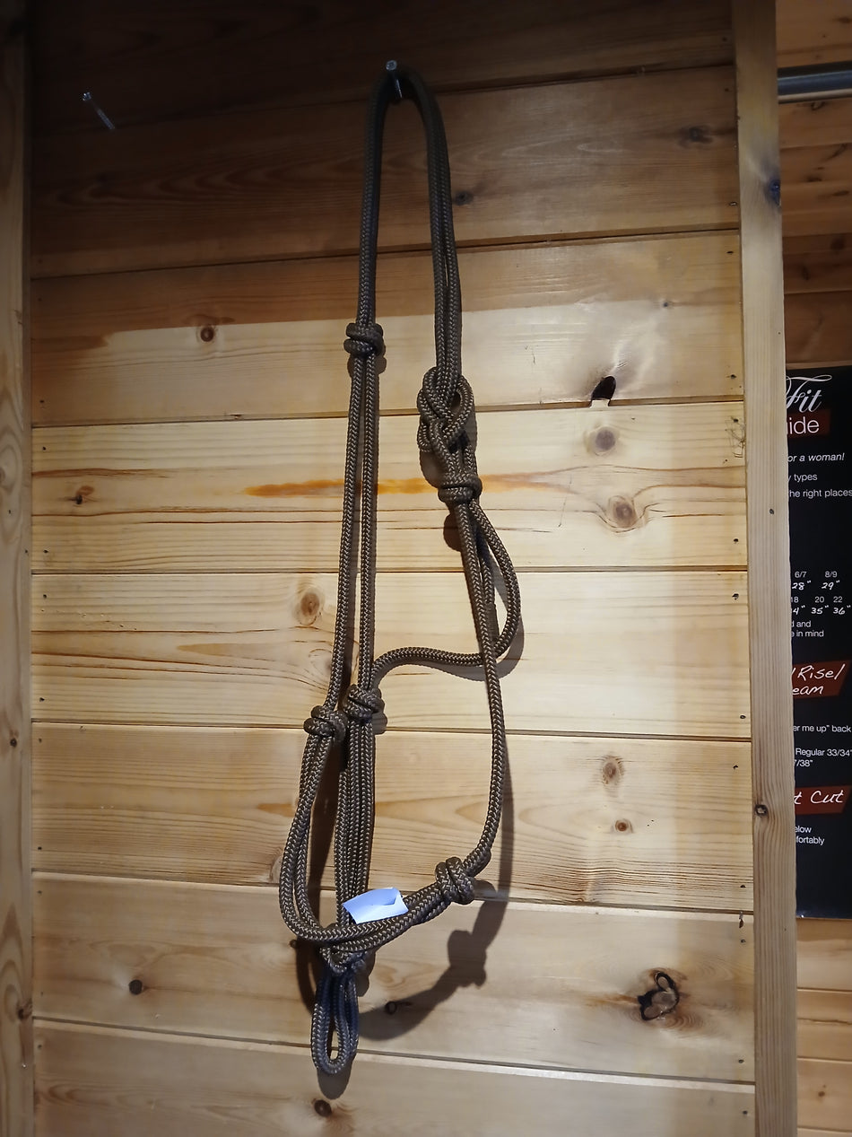 Brown Rope Halter