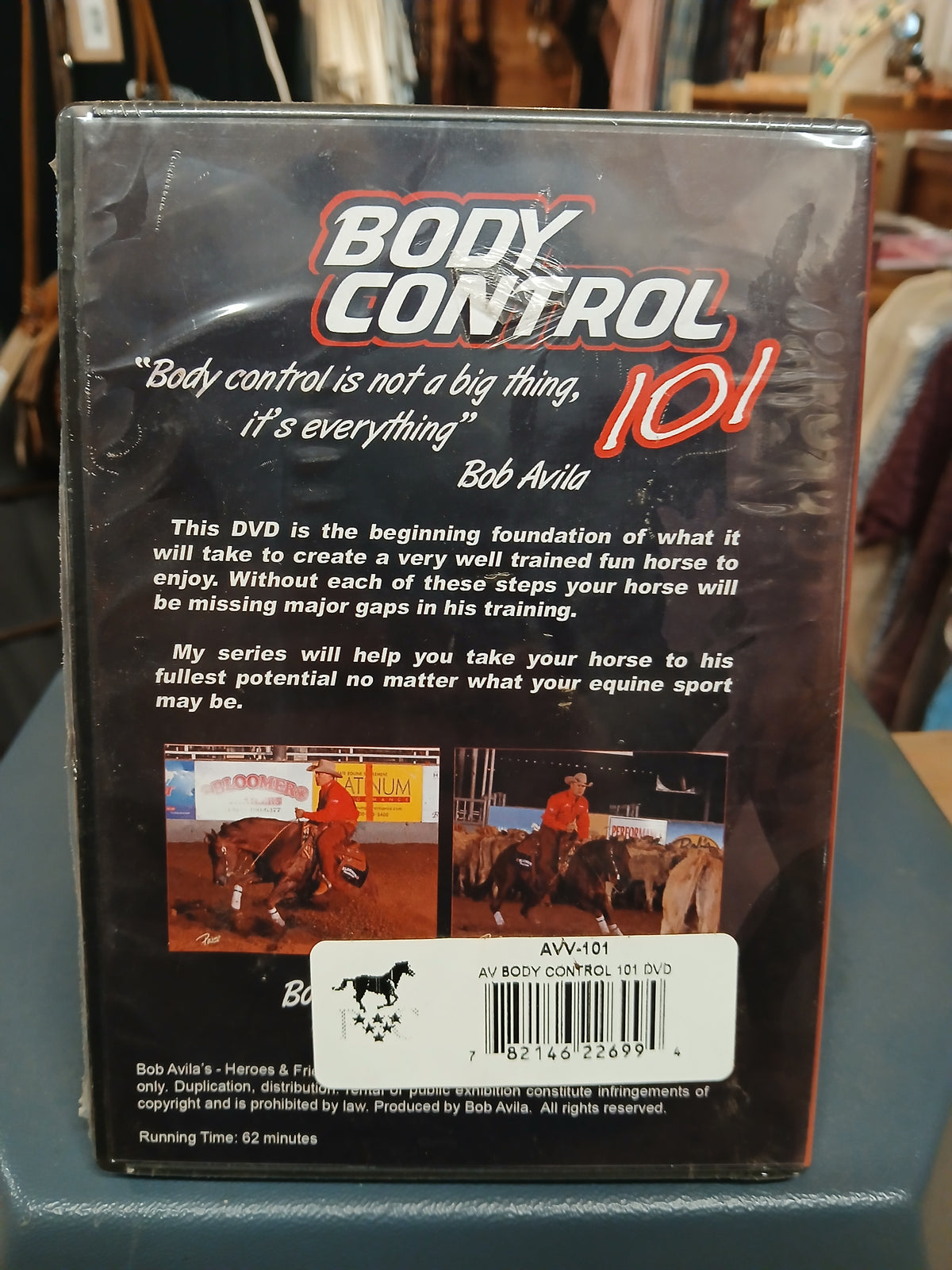 Bob Control Body Control 101 Bob Avila DVD – Sovereign Quarter Horses