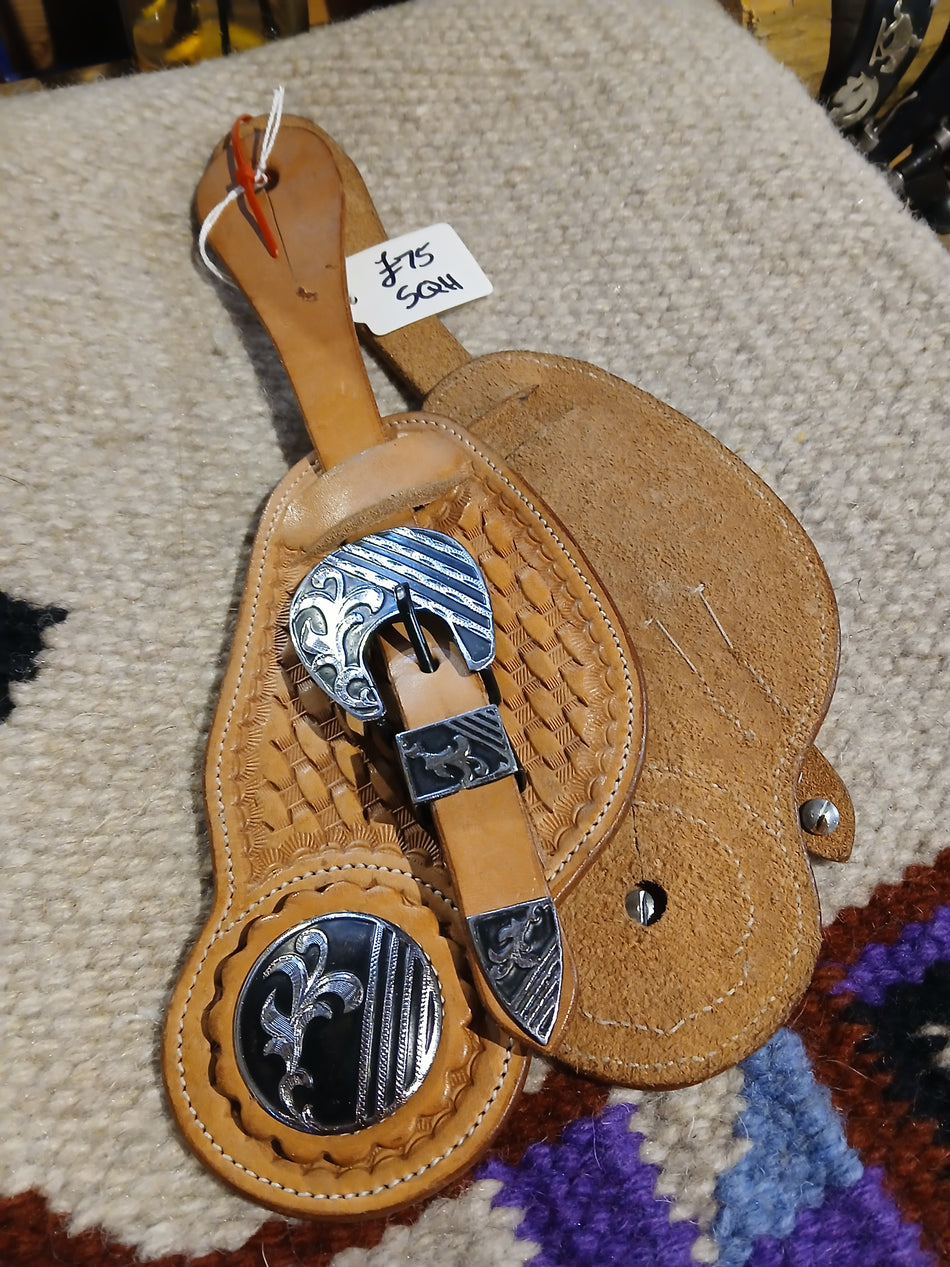 'Antique' Style Spur Straps