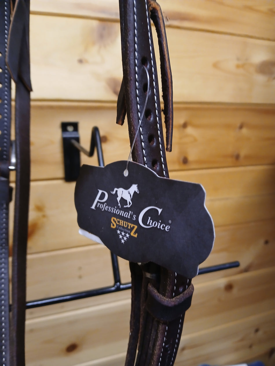 Professional's Choice Dark Brown Headstall