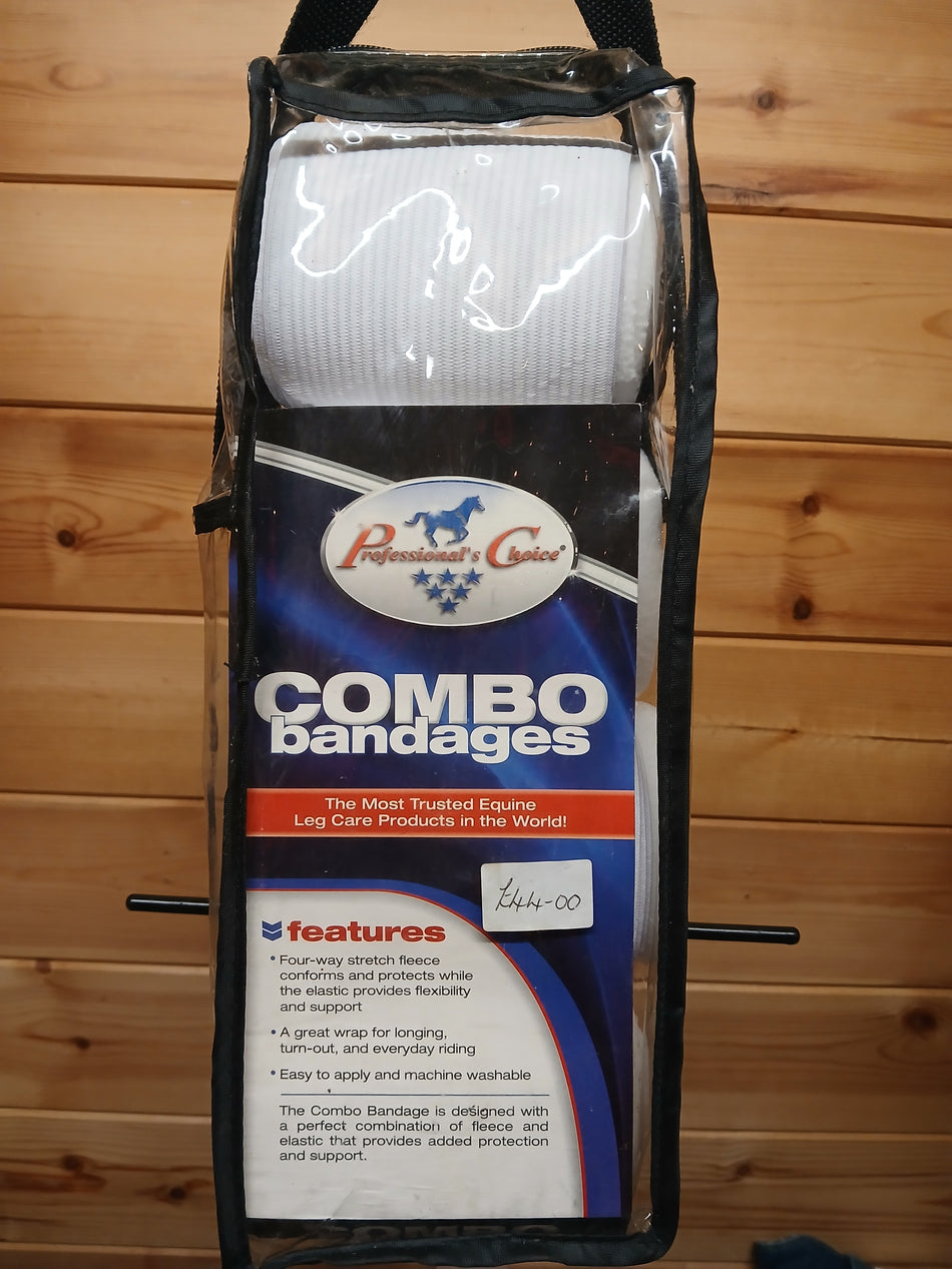 Professional's Choice White Combo Bandages