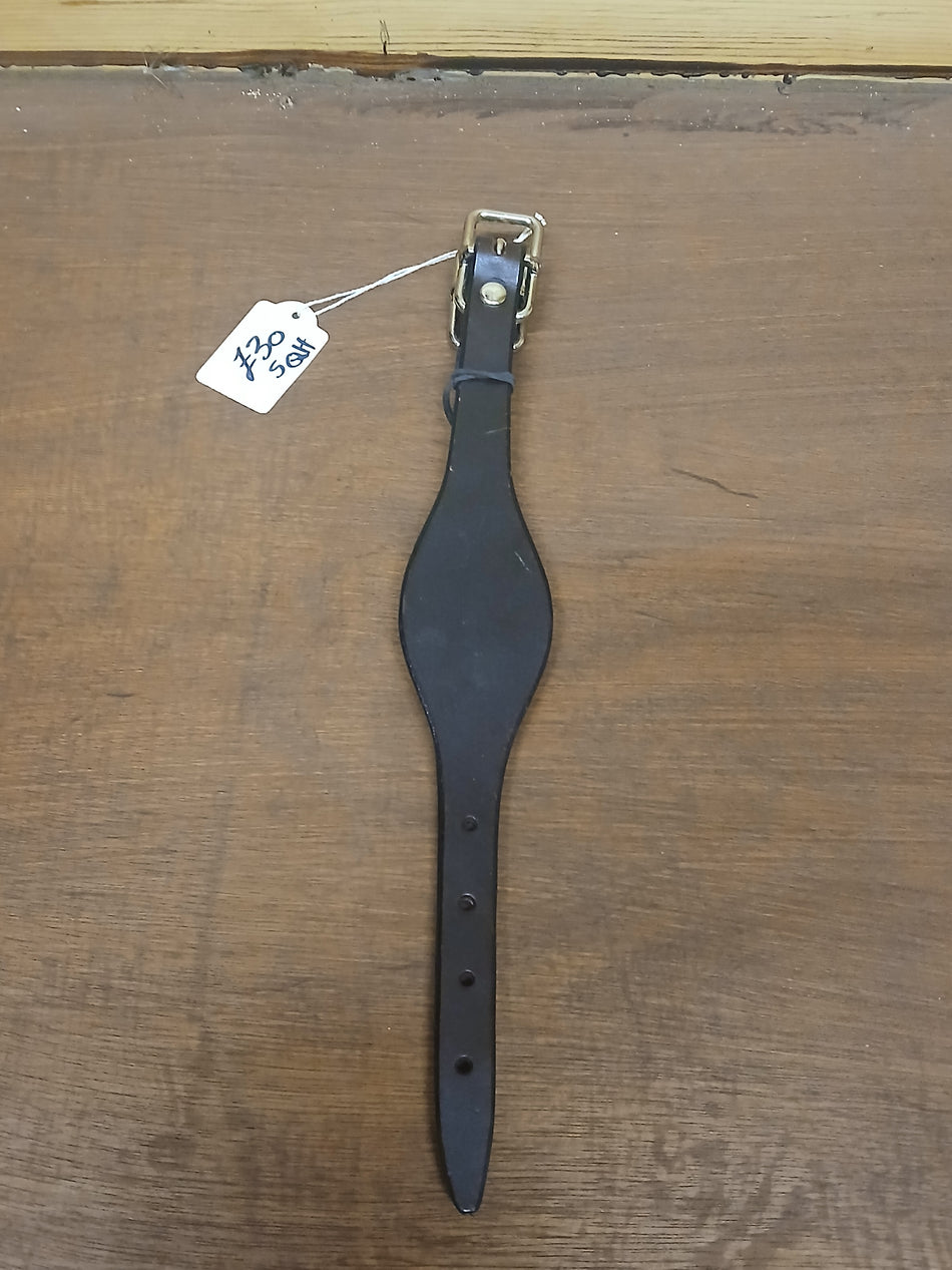 Dark Leather Stirrup Hobbles