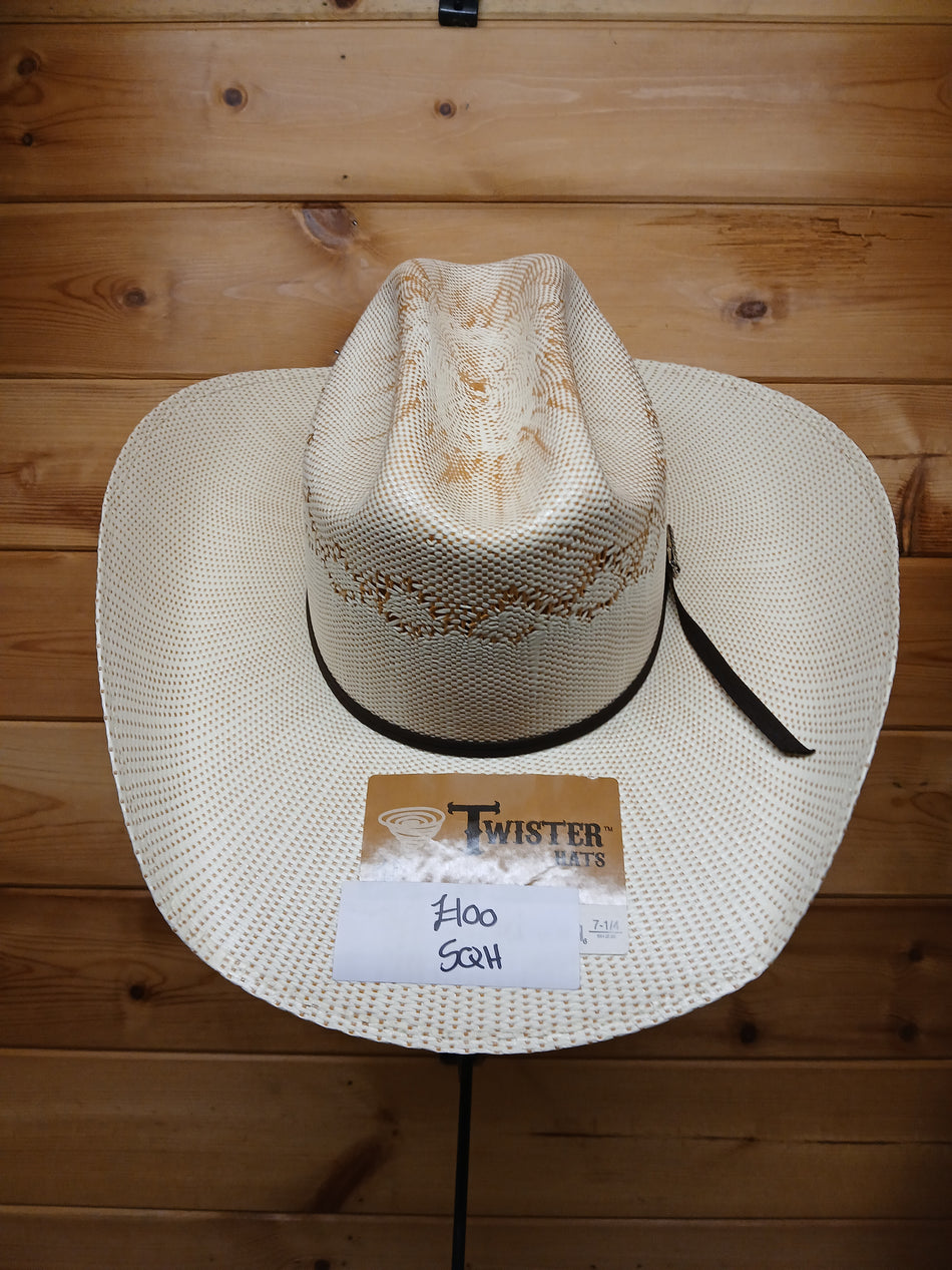 Genuine Bangora Ranger Straw Hat 7 1/4