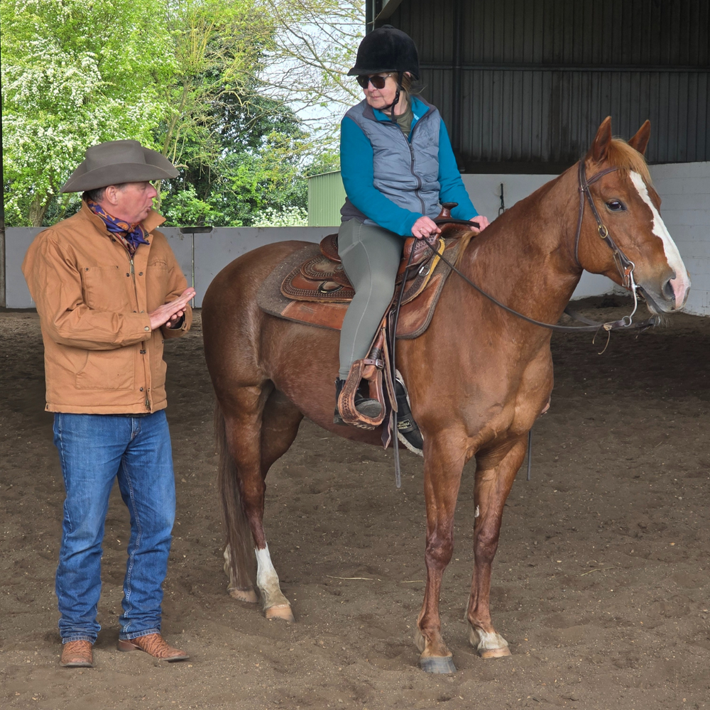 Western Riding Lessons | Sovereign Quarter Horses