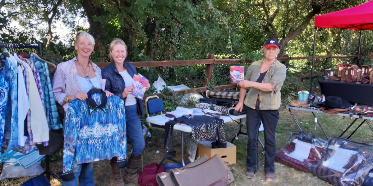 WES Pre-loved Stall at WES National Championships 2021